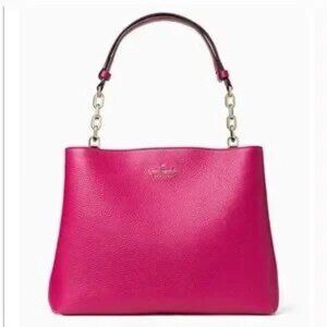 Kate Spade Aubrey Chain Magenta Leather Shoulder Bag